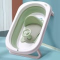Miniatyrbillede 5 af 5: -Born Brusebadekar Sæde Anti-Slip Sikkerheds Badekar Måtte Bad Sæde Pleje Vask Bad Sæde-Grøn
