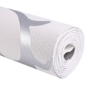 Miniatyrbillede 2 af 5: Luksuriøs Non-woven Præget Vertikal Soveværelse 3D Tapet Hjem Decor Sølv