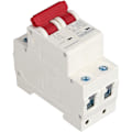 Miniatyrbillede 3 af 5: DC Mini-afbryder, DC 500V 50A 2P Isolator til solcelleanlæg, Termomagnetisk udløsning, DIN-skinnemonteret beskyttelsesafbryder, DC-afbryder
