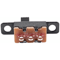 Miniatyrbillede 2 af 5: 50 stk. ON/ON 2 Position 1P2T SPDT Mini Panel Skydeswitch Loddeterminal SS12F1-G3