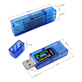 Miniatyrbild 2 av 5: USB-testare, AT34 USB 3.0 Färg LCD Voltmeter Ammeter Strömningsmätare Multimeter USB Laddare Testare