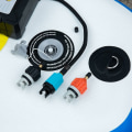 Miniatyrbillede 4 af 5: Oppustelig båd Sup pumpe adapter standard Schrader konventionel luftpumpe luftventil adapter egerplade fastgørelse