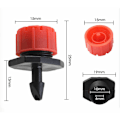 Miniatyrbilde 2 av 5: 100 stk Dryppvanning Justerbar Drypp Automatisk Vanningssystem Dryppslange Mikrospredere Emitter Dryppere for Plante Drivhus DIY Hage, Sol