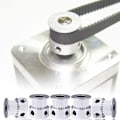 Miniatyrbillede 5 af 5: 5 stk. 20 Tands 10 mm Bredde Aluminium Legering Timing Belt GT2 Trinse Passer til CR10 CR6 SE 3D Printer (8 mm Hul)