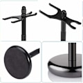 Miniatyrbillede 3 af 3: Chrome Razor Brush Holder Razor Stand (Sort)-Fei Yu