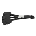 Pikkukuva 3 / 5: 18AWG 3x8-nastainen PCI-E - 12-nastainen 5.0 12VHPWR-liitin Ampere RTX 3060Ti 3070 3080 GPU:n virtajohdolle