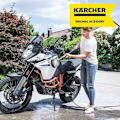 Miniatyrbilde 5 av 5: Automatisk roterende hagebørste for Karcher Leroy høytrykksvask vannpistol universalledd bilvask vannbørste