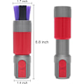 Pikkukuva 2 / 5: Dyson Traceless -pölyharjasuulake, naarmuuntumaton pölyharja, pehmeä harjapää V7 V8 V10 V11 V15 -pölynimurin vaihtopäähän