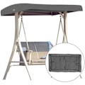 Miniatyrbillede 1 af 5: Havegynge-Sving Replacement Baldakin Universal Sving Baldakin Hængekøje Sving Bænk Have Lounge 2-3 Personer 191 x 120 cm