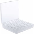 Miniatyrbillede 1 af 5: Sicai 25 stk. Symaskine Spoler, Plastik Spoler med Opbevaringsboks (Transparent)