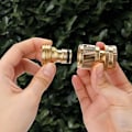Miniatyrbillede 2 af 5: Have Connector til haveslange: Slangekoblinger frigiver slangekobling, 3/4 tommer han-slangekoblinger 2 sæt