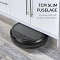 Miniatyrbilde 5 av 5: Fjer-i-ett-robotstøvsuger, multifunksjonell automatisk husholdningsrenser, intelligent robot, feie-roboter, hvit