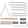Pikkukuva 2 / 5: CNC-jyrsityt alumiiniset korkean maavaran alustan linkit Axial SCX24 AXI00001 C10 AXI00002 AXI00006 1/24 RC-auton osiin, 3