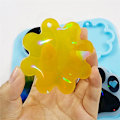Miniatyrbillede 5 af 5: Holografisk lys- og skygge nøglering krystal epoxyharpiks støbeform vedhæng silikoneform DIY håndværk støbeværktøj