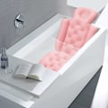 Miniatyrbillede 5 af 5: Helkrops Badepude med 10 Stærke Sugkopper, Niveaujustering og Forlængelse, Ergonomisk Badekar Spa Badepude til Helkropsstøtte