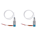 Miniatyrbillede 1 af 5: 2X for / S x Chinron 4Max .0 Vyper 3D Printer Extruder med Høj Potentiel Terminal med 0,4mm Dyse (til X)