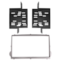 Miniatyrbillede 2 af 5: 2 Din Bilradio Fascia til Starex/H1 DVD Stereo Rammeplade Adapter Instrumentbræt Installationsramme Trim Kit B