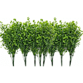 Miniatyrbillede 1 af 5: Kunstige Buske, Plastik Falske Grønne Planter Bryllup Indendørs Udendørs Hjem Have Veranda Køkken Kontor Bord Midtpunkter Arrangementer Chris