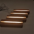 Miniatyrbilde 4 av 5: Trefot LED-lysstativ Base Light Plate Base 3D Varmlys Base DIY Nattlys Base for Resin Art Light