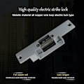 Miniatyrbild 2 av 3: 12V DC Access Control Fail Safe NC Smaltyp Dörr Elektrisk Strejk för Access Control Power Locks (NC Lås，150mm28mm)