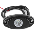 Miniatyrbillede 5 af 5: Bil LED Lys, 9w Hvid LED Bil Lys Auto Baggrundslampe Motorcykel Chassis Atmosfærisk Belysning Aluminium Legering