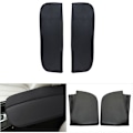 Miniatyrbild 4 av 5: PU-läder Center Console Armrest Cover Bilöverdrag Trim Skydd för X5X6 14-18 Beige