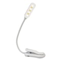 Pikkukuva 5 / 5: USB-ladattava säädettävä LED-lukulampun kaulanauhalla, 7 LED-valoa, joustava yölukulampun pöytälampun lukulampun yövalo valkoinen