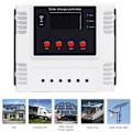 Miniatyrbild 4 av 5: 20A Solcellsladdningsregulator App Realtidsdataövervakning Intelligent LED-display 12V/24V/48V