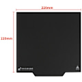 Miniatyrbillede 3 af 5: 2X Fleksibel Platform til Magnetisk Sticker 220 x I3 3D Printer Hot Bed Anet A8