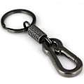Miniatyrbillede 3 af 5: 20X Business Størrelse Heavy Duty Spring Karabinhage Nøglering, Sort
