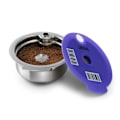 Miniatyrbilde 4 av 5: Kaffe-kapsel for maskinfiltrering, påfyllbar silikonlokk, erstatning, 220 ml kaffe