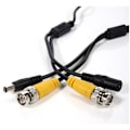 Miniatyrbillede 4 af 4: 50 ft BNC-videokabel og RCA-forlængerkabel til CCTV DVR-sikkerhedskamera, sort