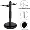Miniatyrbillede 2 af 3: Chrome Razor Brush Holder Razor Stand (Sort)-Fei Yu