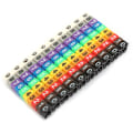 Miniatyrbilde 3 av 5: Digitale nummerrør Trådnummermerkerør Fargerik markørkabel (100 stk 2,5 mm²)
