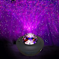 Miniatyrbilde 3 av 4: Stjernehimmel-projektor, LED-stjerne/vann-bølge-stjerne-projektorlampe/Bluetooth-høyttaler perfekt for fest--