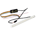 Miniatyrbilde 2 av 5: Universal fargerik strobe LED-lysstripe/bakbremsestopplys/blinklys/skiltlys