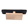 Miniatyrbillede 2 af 5: Træarmbåndskæde Ankelkæder Ur T-Bar Hård Display Organizer Holder Emballage Værktøjer A