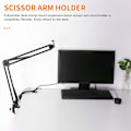 Miniatyrbillede 3 af 5: Justerbar skrivebordsmontering til ophængning af saksearm til Logitech C922 C930E C930 C920 C615 webkamera