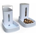 Miniatyrbillede 1 af 5: Kibble/Vanddispenser Automatisk Springvand - 3.8Lx 2 Stykker - Foder til Hund/Kat/Kroketter Foderautomater og Drikkeaccessories Kat/Hund/Kæledyrs Skål