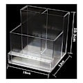 Miniatyrbild 3 av 5: Nagellackeringsmaskin Displayställ Nagel Manikyr Förvaringslåda Bärbar Behållare Akryl Nagelverktyg för Organizer (Rosa)