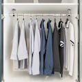 Miniatyrbilde 5 av 5: Gardinstangsbrakett - 4 stk, Garderobestangsbrakett, for Garderobe, Gardinstang, Klesstang