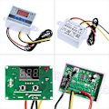 Miniatyrbillede 4 af 5: 2-pak LED Digital Temperaturstyringsmodul med Vandtæt Sonde, MNS Programmerbar Køletermostat