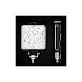 Miniatyrbillede 2 af 5: Par 4” Traktor LED Arbejdslys 300W 12000LM 6000K 4x4 LED Forlygte IP67 Motorcykel LED Ekstra Lys Kvadratisk 8D Linse Ekstremt Høj Lysstyrke