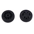 Miniatyrbilde 5 av 5: 50 mm x 12 mm bagasjerull erstatning hjul slitesterk PU koffert hjul erstatning hjul bagasje erstatning hjul