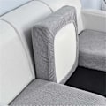 Miniatyrbild 3 av 5: Soffa Kuddeöverdrag, Kuddeöverdrag, Halksäker Elastisk Sitsöverdrag, Möbelöverdrag (Mörkgrå, 1 Sits, 6590Cm) HIASDFLS