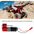 Pikkukuva 4 / 5: 370 Metal Motor Gearbox Gear Box for C14 C24 B24 B36 MN D90 D99 MN99S RC Car Upgrade Parts, Red