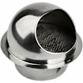 Miniatyrbillede 1 af 5: Ventilationsrist, Udløbsventilationsrist i 304 Rustfrit Stål (ø150mm)