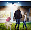 Pikkukuva 2 / 5: LaBlanc 2 kpl:n ulkoaurinkovalot liikeanturilla, 650LM 74LED aurinkovalot, 3 säädettävää päätä, 270° laaja valaistuskulma IP65 aurinkokatuvalo
