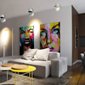 Miniatyrbillede 4 af 5: Indendørs 10W LED-Overlygte, 360° Justerbar Loftlampe Roterer og Overfladebelysning COB LED 10x10cm/Aluminium Vægslampe (Hvid-3000K) [Energiklasse