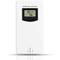 Miniatyrbillede 1 af 5: Vejrstation tilbehør trådløs sensor sonde temperaturmåler udendørs udskiftningssensor neutral hvid 53.49.6cm 1 stk